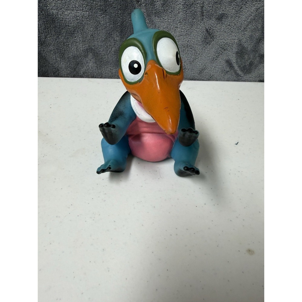 Vintage 1988 Pizza Hut Land Before Time Petrie Dinosaur Vinyl Hand Puppet Figure
